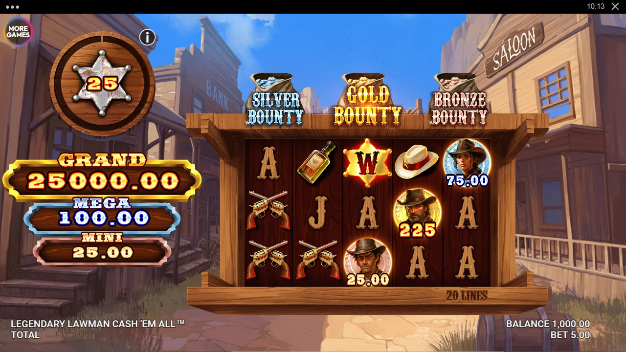 Legendary Lawman Cash 'Em All Lotsaloot Preview